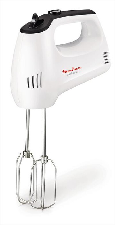 MOULINEX - HM3101 Quick Mix Sbattitore Elettrico-Bianco neve