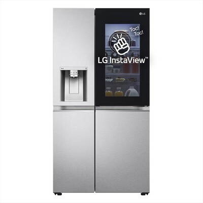 LG - Frigorifero side by side GSXV90MBAE Classe E 635lt-Metal Sorbet