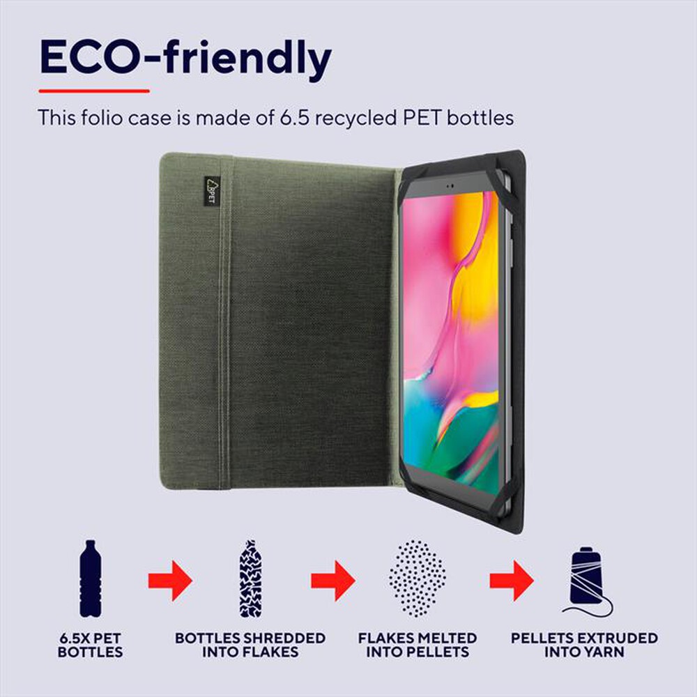 "TRUST - PRIMO FOLIO 10\" ECO - GREEN-Green"