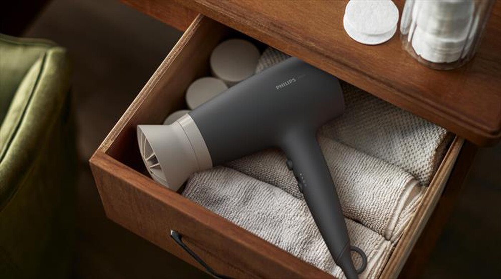 "PHILIPS - Asciugacapelli BHD351/10-grigio"