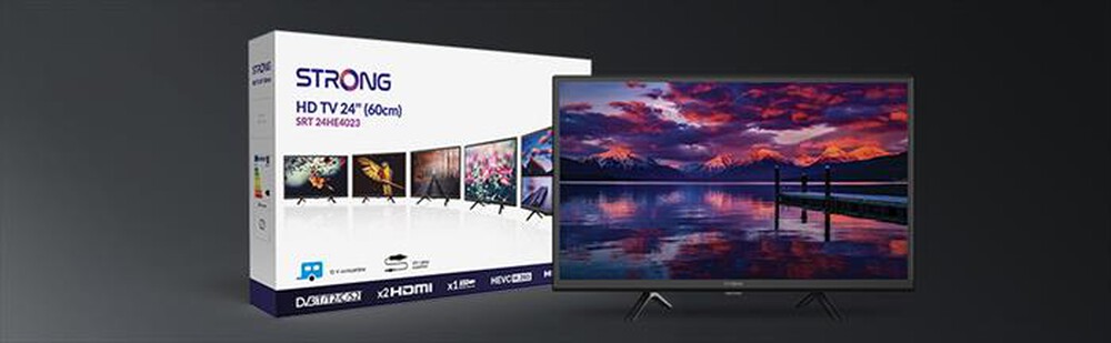 Immagine del prodotto STRONG - TV LED 24" SRT24HE4023-nero