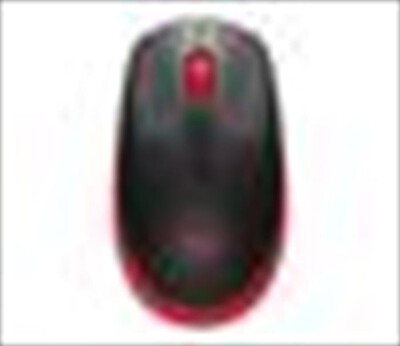 LOGITECH - M190 Full-size wireless mouse - RED - EMEA-Nero/Rosso