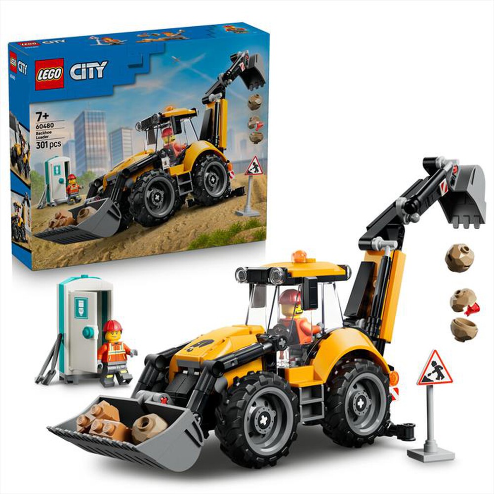 Immagine del prodotto LEGO - CITY Scavatrice da cantiere gialla - 60480