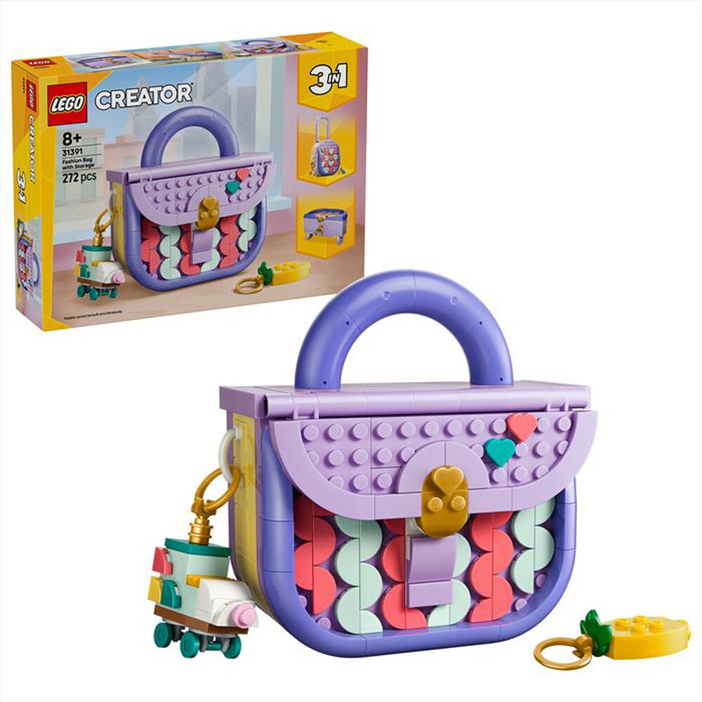 Immagine del prodotto LEGO - CREATOR Borsetta alla Moda Portaoggetti - 31391-Multicolore