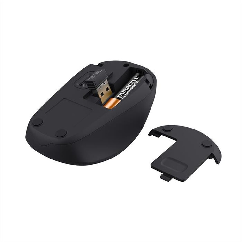 Immagine del prodotto TRUST - YVI+ WIRELESS MOUSE ECO-Black