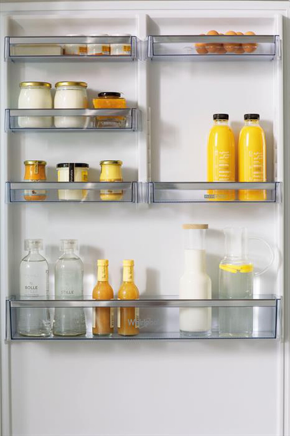 "WHIRLPOOL - Frigorifero combinato W84BE 72 X 2 N Classe E"