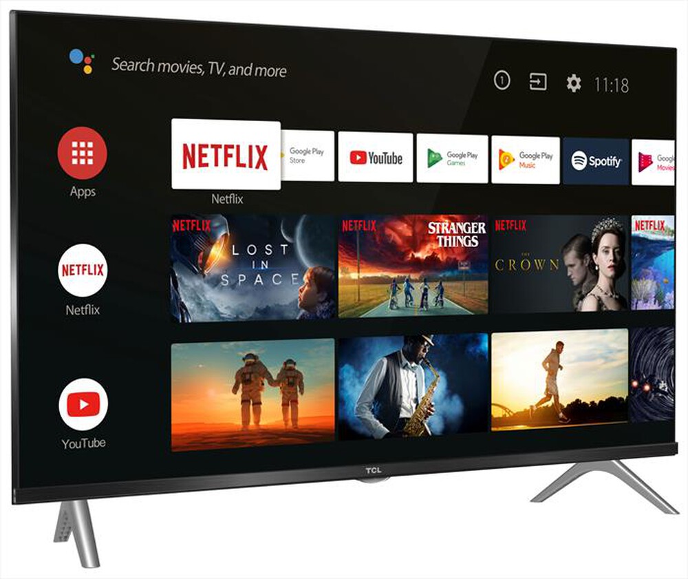 "TCL - Smart TV LED HD READY 32\" 32S615-Nero"