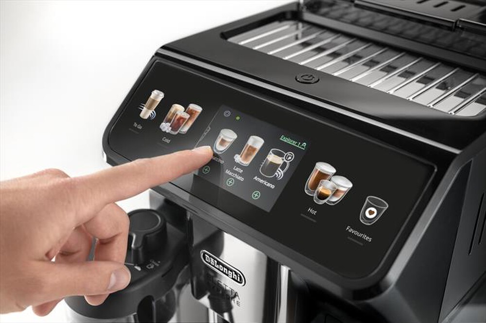 "DE LONGHI - Macchina da caffè automatica ECAM450.55.G-grey"