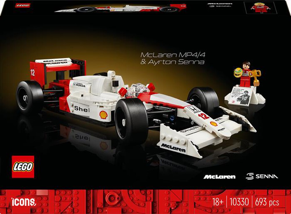 Immagine del prodotto LEGO - ICONS McLaren MP4/4 e Ayrton Senna 10330