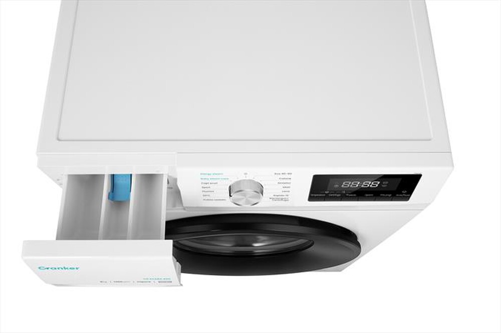 "CRANKER - Lavatrice R-CLARA850 8 Kg Classe A-BIANCO"
