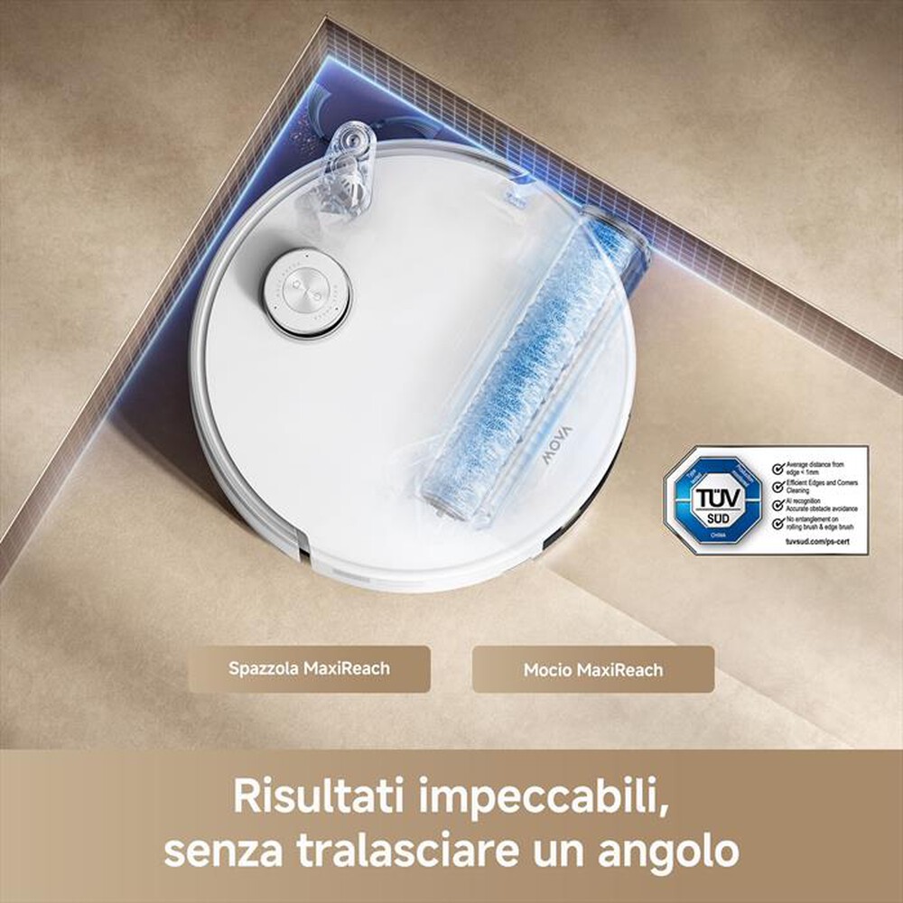Immagine del prodotto MOVA - Aspirapolvere robot Z60 VIM ULTRA ROLLER SA-Bianco