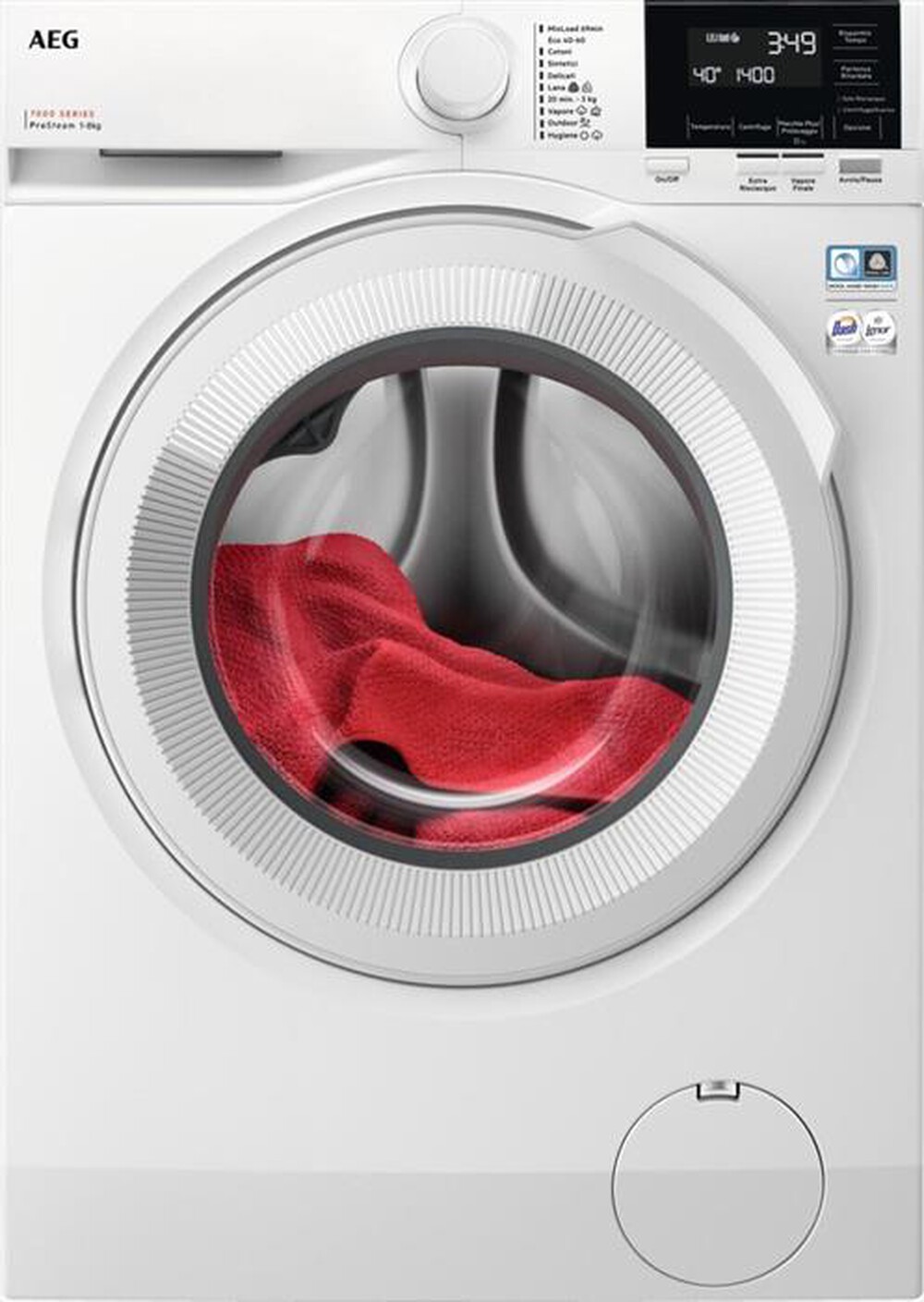 Immagine del prodotto AEG - Lavatrice LR7G84GW 8 Kg Classe A-Bianco