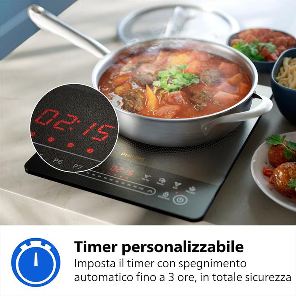 Immagine del prodotto PHILIPS - Piastra a induzione SERIE 5000 HD5850/90-Nero