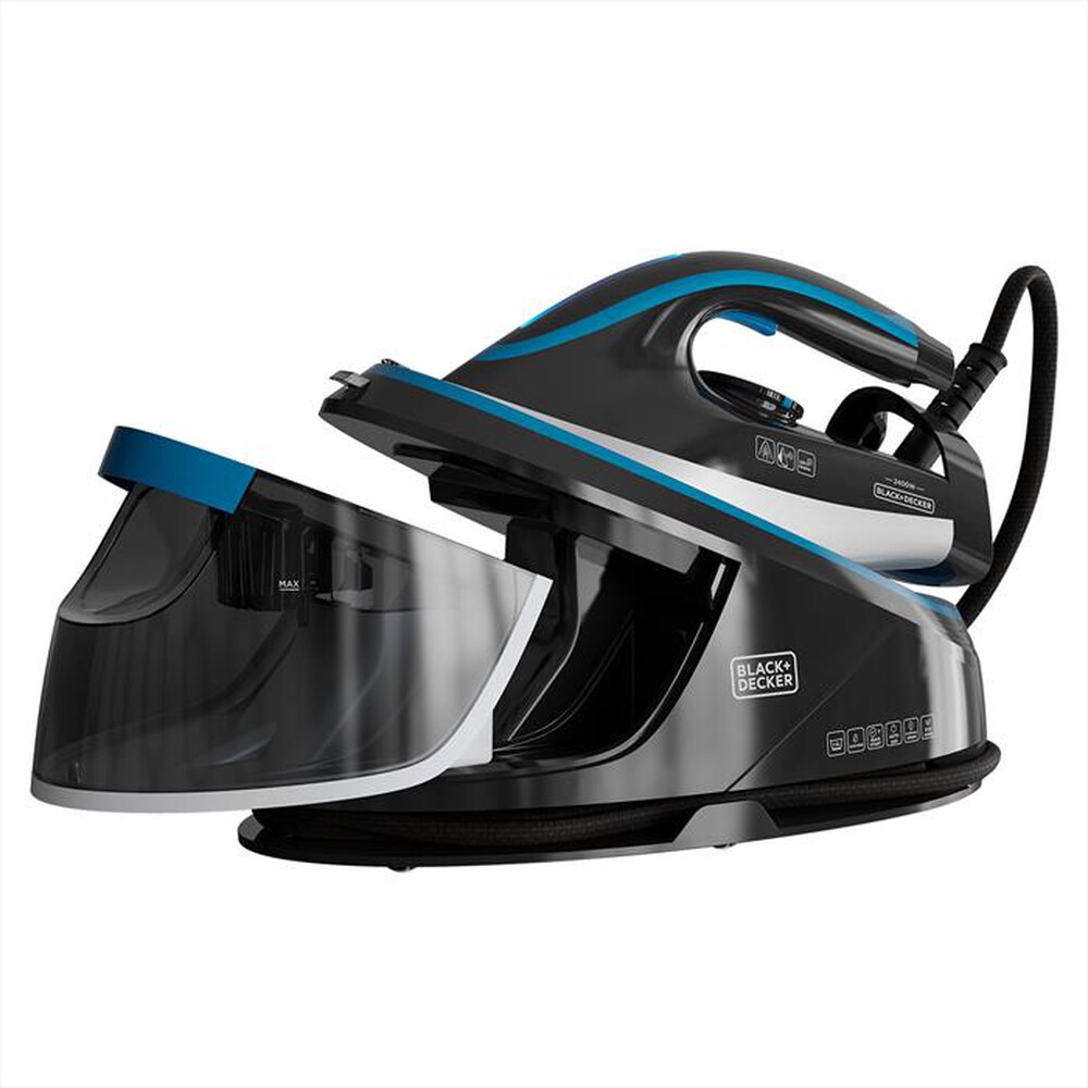 "BLACK & DECKER - Sistema stirante BXSS2401E-NERO/BLU"