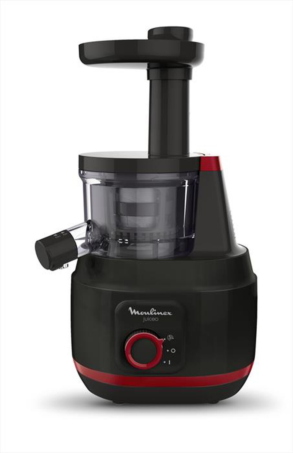 Immagine del prodotto MOULINEX - ZU1508 Juiceo Estrattore di Succo a Freddo-Nero / rosso regale
