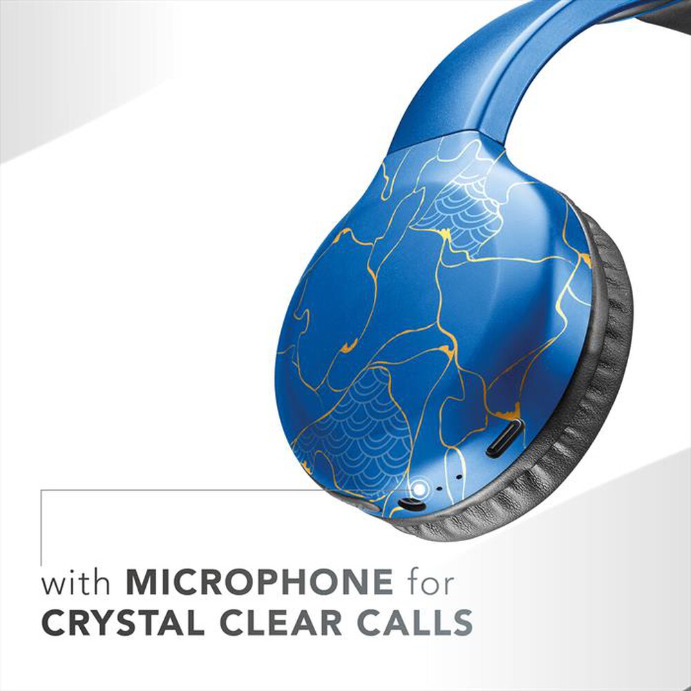 Immagine del prodotto CELLULARLINE - Cuffia wireless BTMUSICSOUNDFAN243-Blu