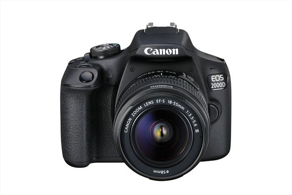 "CANON - EOS 2000D + EF-S 18-55 MM DC-Black"