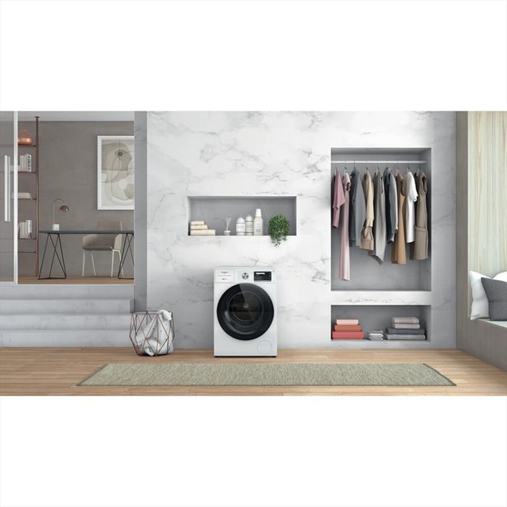 "WHIRLPOOL - Lavatrice SUPREME SILENCE W8 W046WR IT 10 Kg - A-Bianco"
