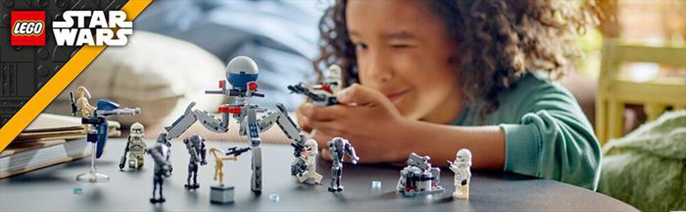 Immagine del prodotto LEGO - STAR WARS Clone Trooper e Battle Droid 75372