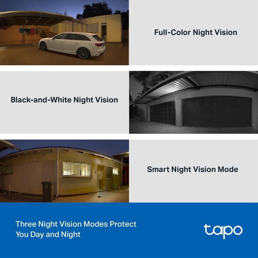"TP-LINK - Telecamera TC41 OUTDOOR PAN/TILT SECURITY WI-FI 2K"