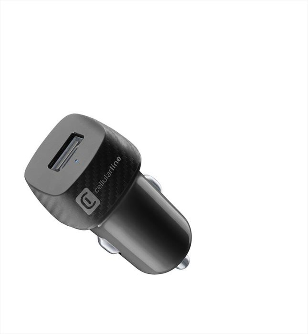 "CELLULARLINE - USB CAR CHARGER 12W CBRUSB12WK-Nero"