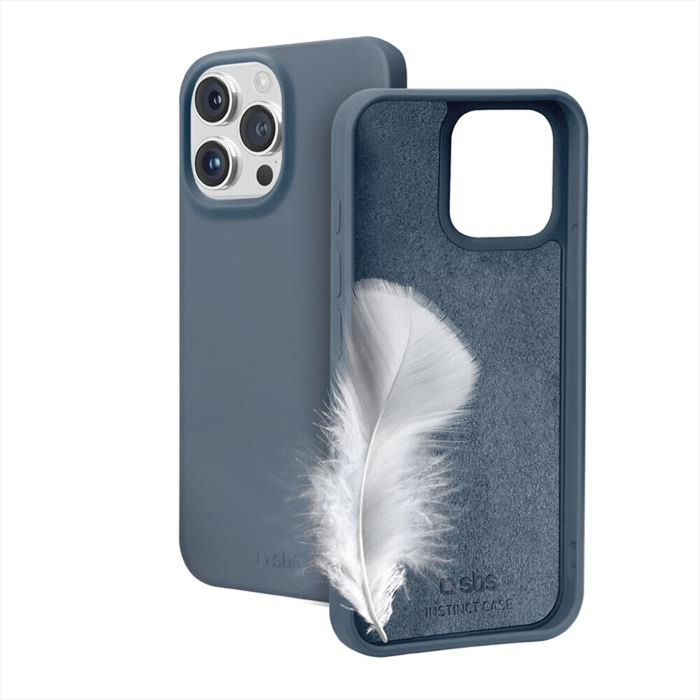 "SBS - Cover TEINSTIP1567PB per iPhone 15 Pro Max-Blu"