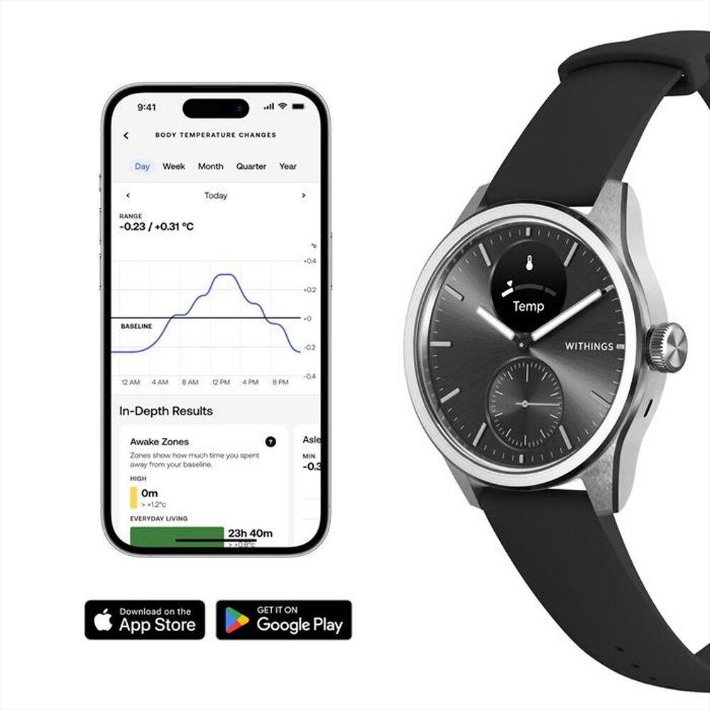 Immagine del prodotto WITHINGS - ScanWatch 2 42mm-Nero