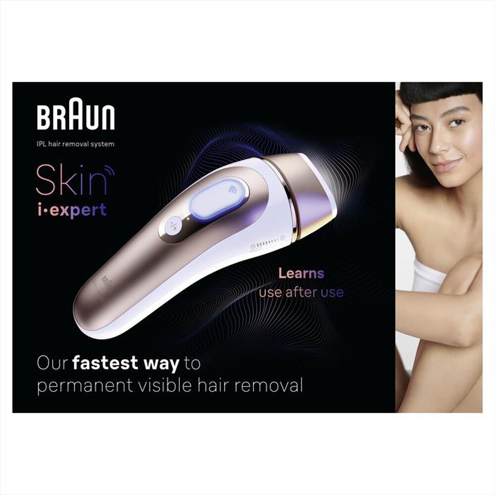 "BRAUN - LUCE PULSATA PL7147-BIANCO/BRONZO"