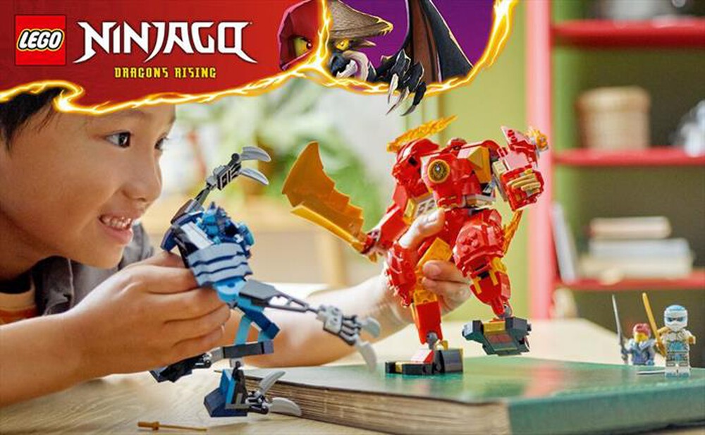 Immagine del prodotto LEGO - NINJAGO Mech elemento Fuoco di Kai 71808
