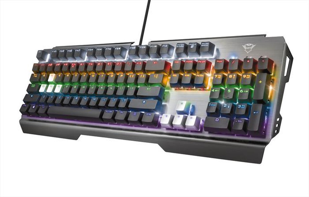 "TRUST - GXT877 SCARR MECHANICAL KEYBOARD IT-Black/RGB"