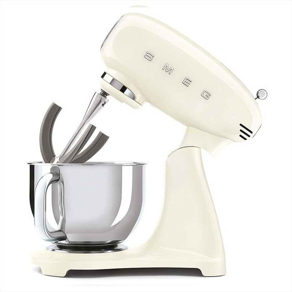 "SMEG - Impastatrice Full Color 50's Style – SMF03CREU-CREMA"