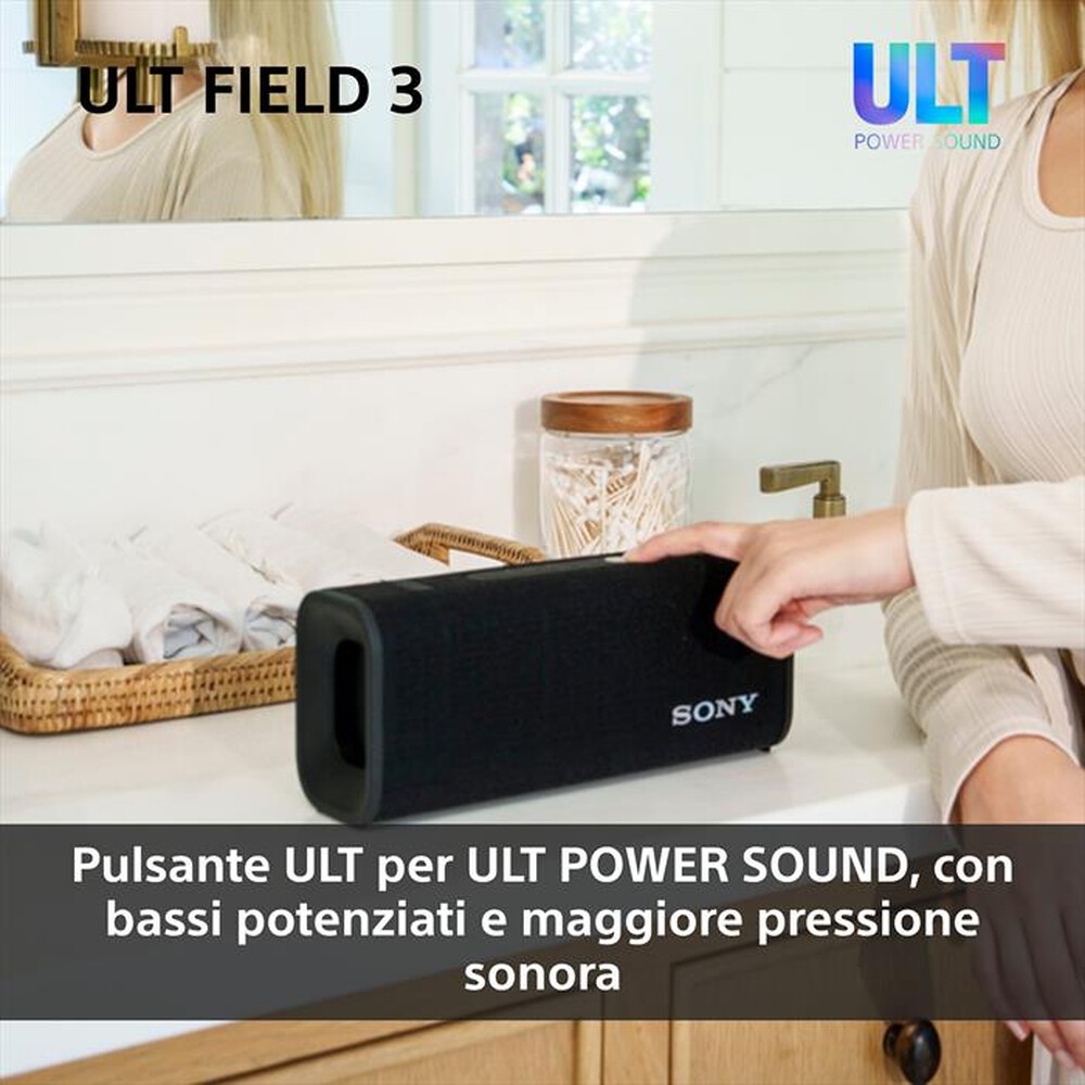 Immagine del prodotto SONY - Speaker portatile Wireless Bluetooth SRSULT30H.CE7-Forest Grey