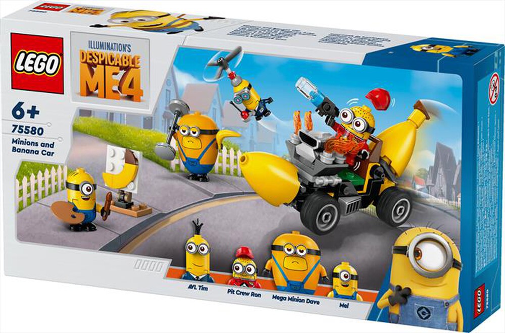 Immagine del prodotto LEGO - CATTIVISSIMO ME I Minions e l’auto banana 75580