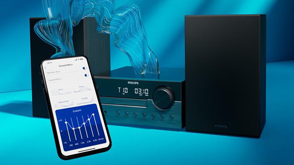 Immagine del prodotto PHILIPS - Sistema musicale micro TAM4505M2/12-Black