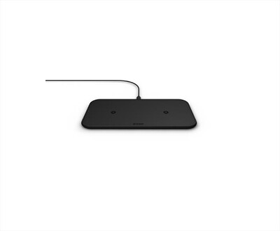 ZENS - TAPPETINO DI RICARICA WIRELESS QI DOPPIO 2X10W ULT-Nero