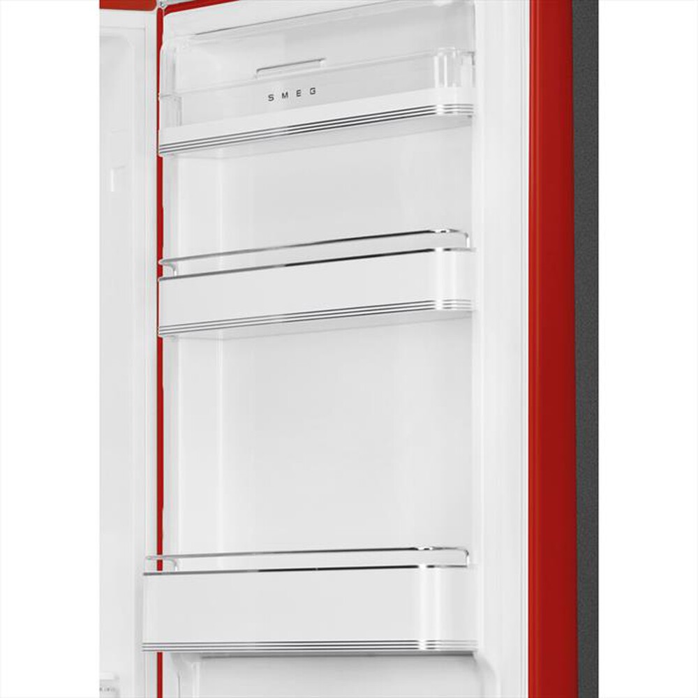 "SMEG - Frigorifero combinato FAB32RRD5 Classe D 350lt-Rosso"