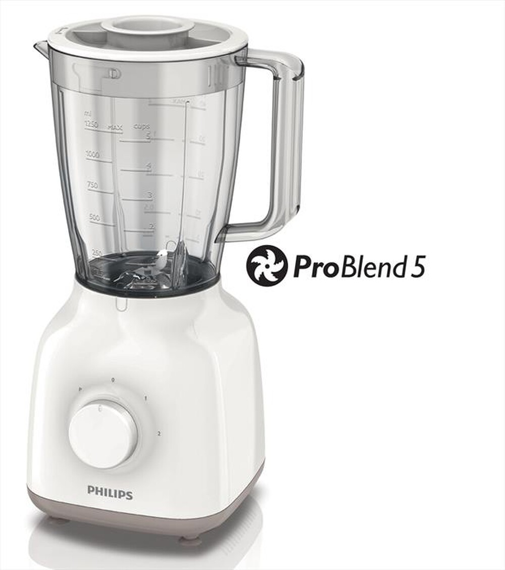 "PHILIPS - HR2100/00-Bianco e beige"