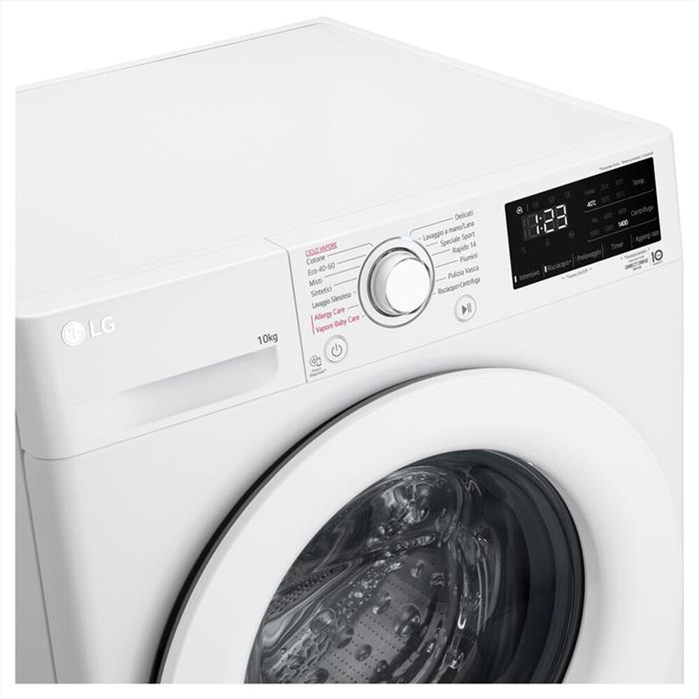"LG - Lavatrice AI DD V3 F4WV309S3AA 9kg Classe A-Bianca"