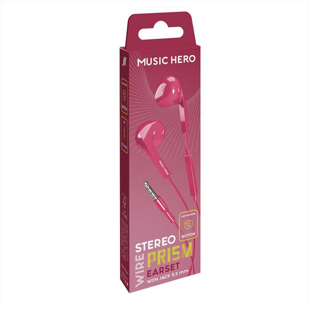 Immagine del prodotto SBS - Auricolare semi in ear MHEARSETP-Rosa