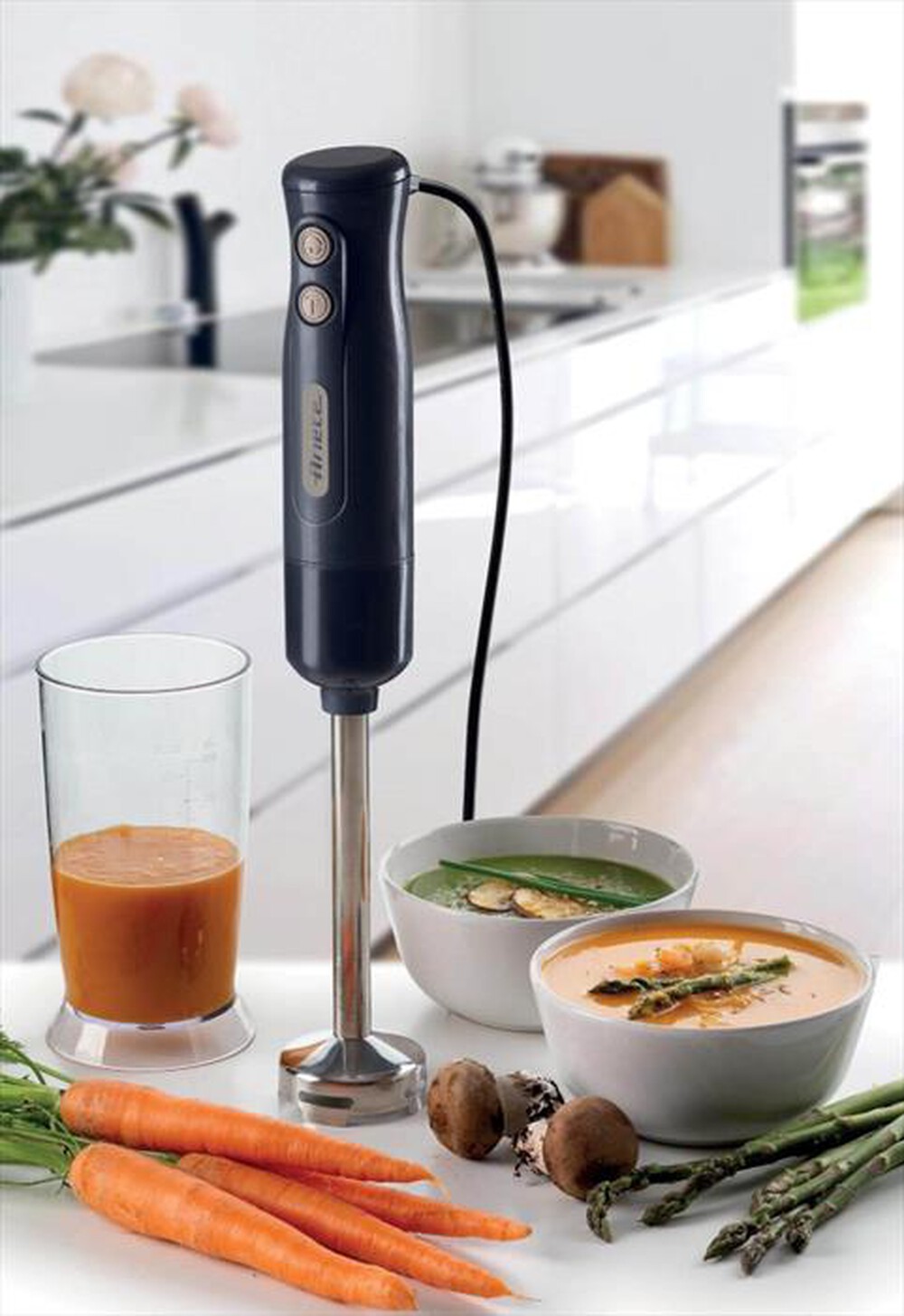 "ARIETE - Frullatore ad immersione 601-Grigio"