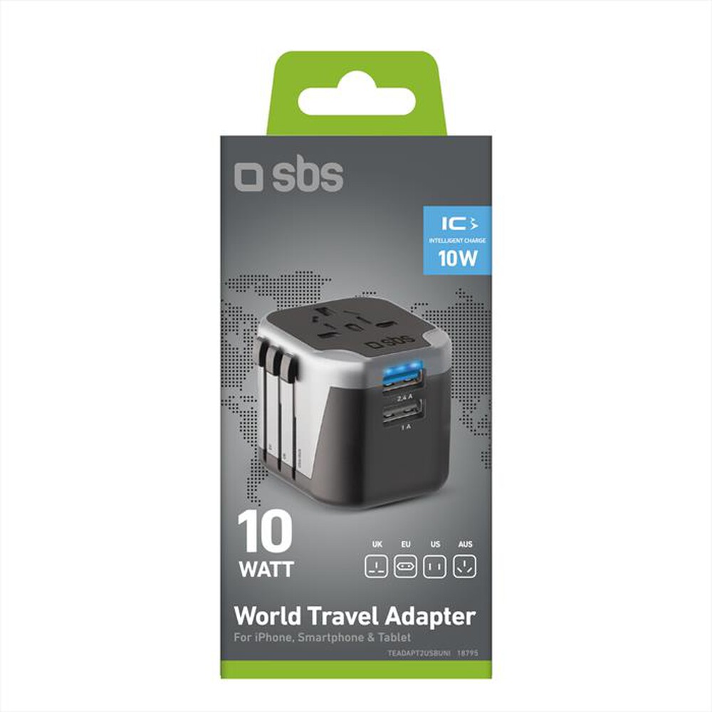 "SBS - TEADAPT2USBUNI-Nero"