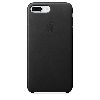 APPLE - Custodia in pelle per iPhone 8 Plus/7 Plus-Black