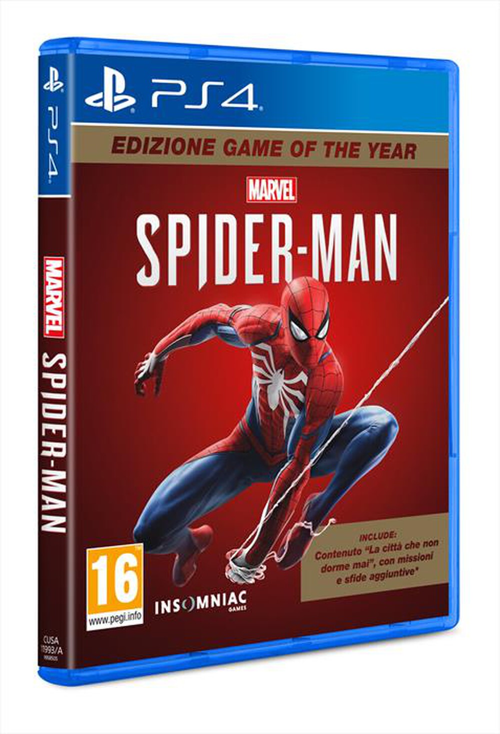 "SONY COMPUTER - Marvel's Spider-Man GOTY PS4"