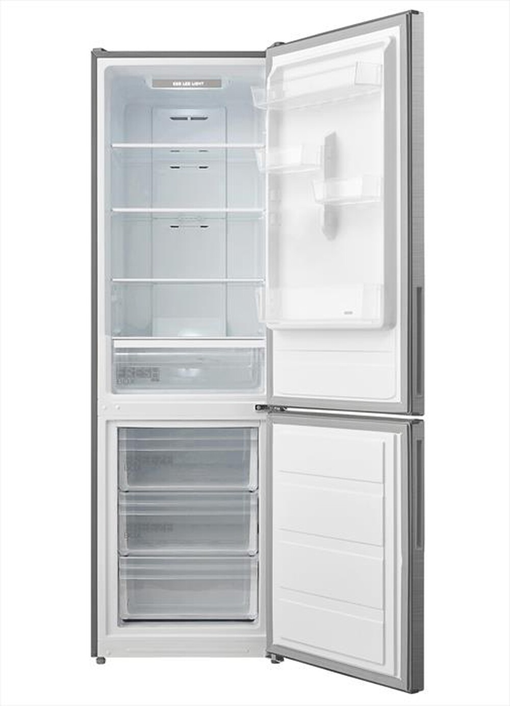 "MIDEA - Frigorifero combinato MDRB424FGE02OE ClasseE 310lt-acciaio inox"