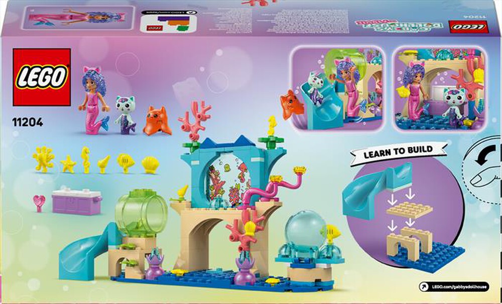 Immagine del prodotto LEGO - Avventura nell’acquario di Gabby sirena 11204