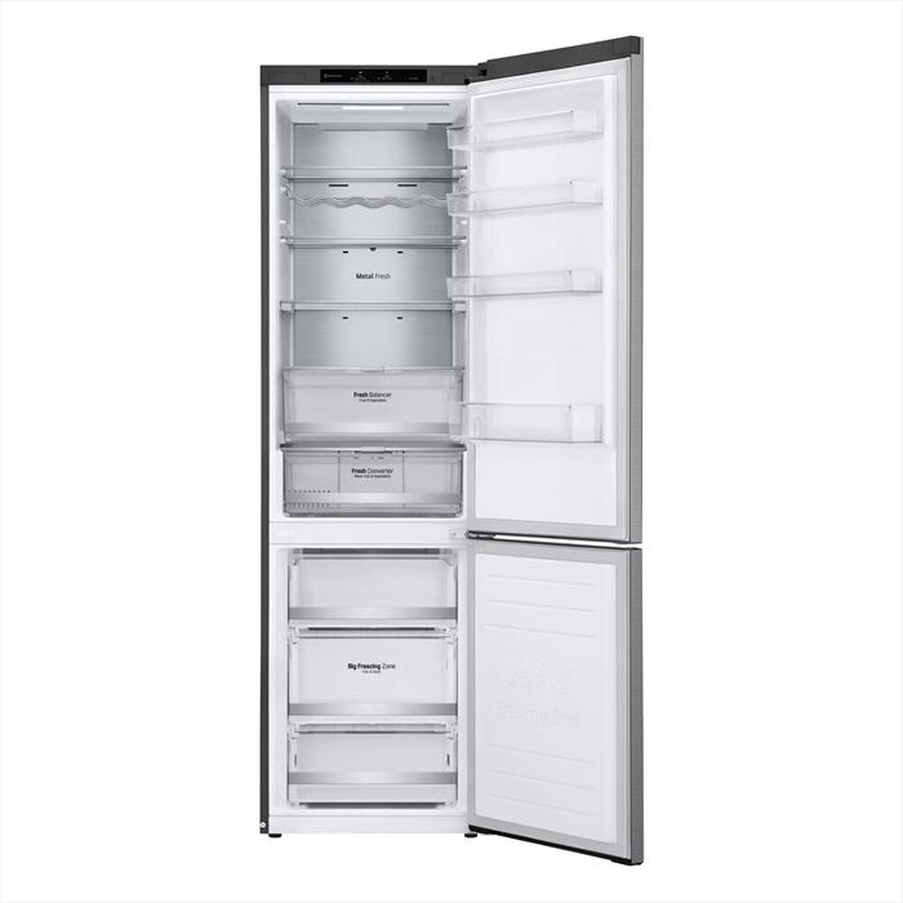 "LG - Frigorifero combinato GBB72PZVGN Classe D 419lt-Metallico"