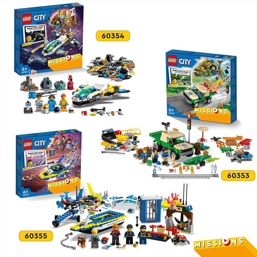 Immagine del prodotto LEGO - CITY MISSIONI DI ESPLORAZIONE SU MARTE - 60354