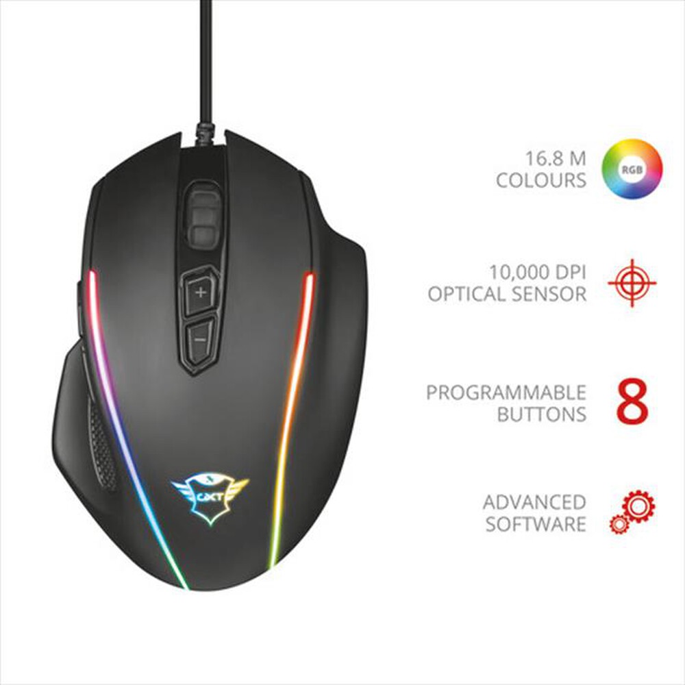 "TRUST - GXT 165 CELOX GAME MSE-Black"