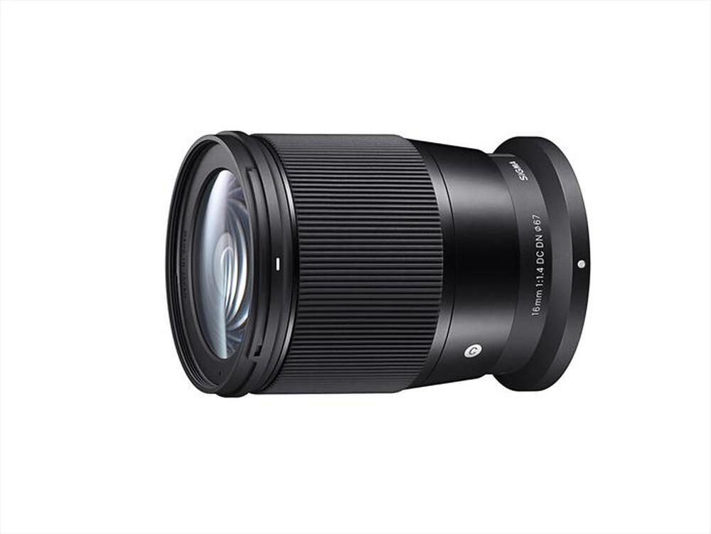 "SIGMA - Obiettivo fisso 16/1.4 (C) DC DN NIKON Z-MOUNT-NERO"