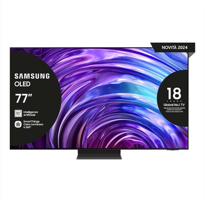 SAMSUNG - Smart TV OLED UHD 4K 77" QE77S95DATXZT-Graphite Black
